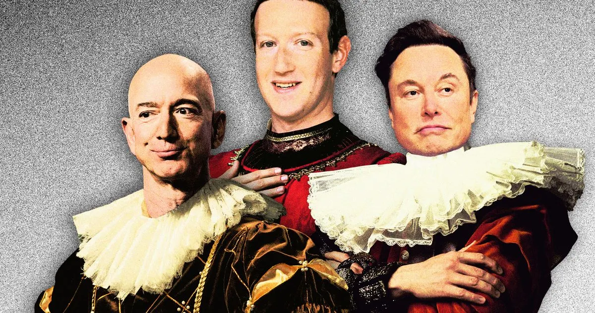 Os senhores feudais da tecnologia